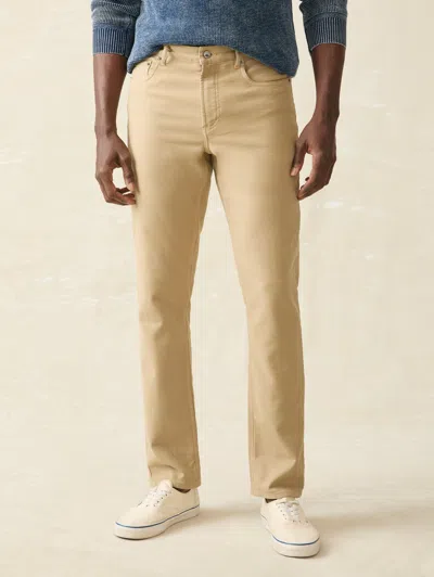 Faherty Stretch Terry 5-pocket Pants In Mountain Cliff