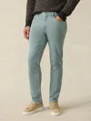 Faherty Stretch Terry 5-pocket Pants In Ocean Glass