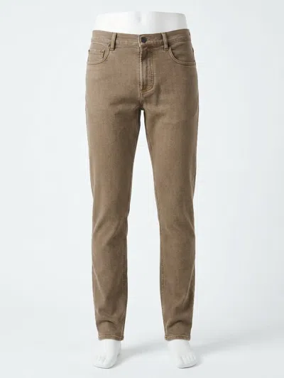 Faherty Stretch Terry 5-pocket Pant In Driftwood In Brown