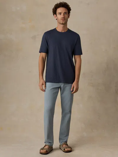 Faherty Stretch Terry 5-pocket Pants In Blue