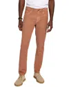 Faherty Stretch Terry 5-pocket Athletic Fit Pants In Brown