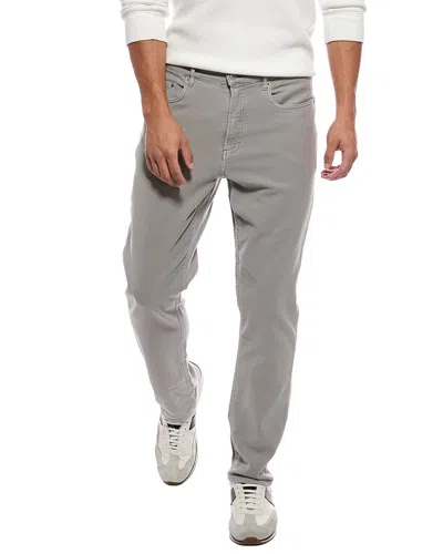 Faherty Stretch Terry Athletic Fit Pant In Gray