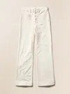 Faherty Stretch Terry Cord Patch Pocket Pants In White