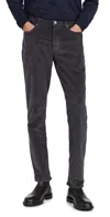 Faherty Stretch Terry Corduroy 5 Pocket Pants Washed Charcoal