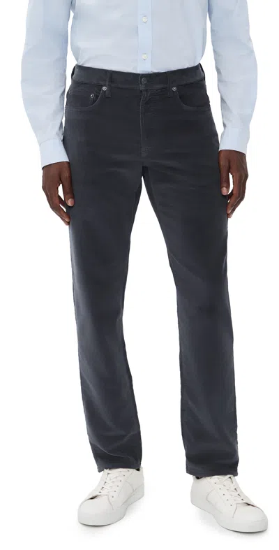 Faherty Stretch Terry Corduroy 5 Pockets Abyss Navy