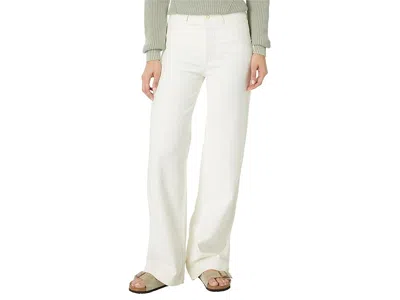 Faherty Stretch Terry Harbor Pant In White