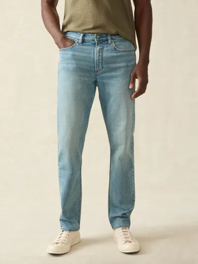 Faherty Stretch Terry Indigo 5-pocket In Eastern Shore Wash