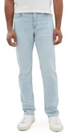Faherty Stretch Terry Indigo 5 Pocket Pants In Riverbend Wash