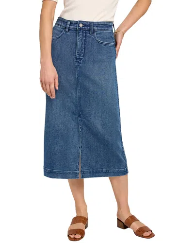 FAHERTY FAHERTY STRETCH TERRY MIDI SKIRT