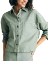FAHERTY FAHERTY STRETCH TERRY OVERSHIRT