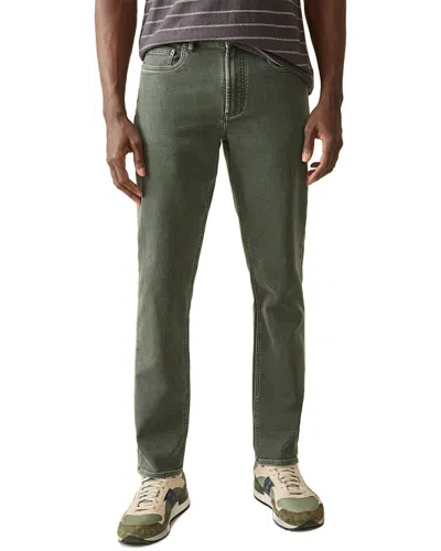 Faherty Stretch Terry Pant In Green