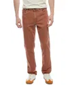 Faherty Stretch Terry 5-pocket Athletic Fit Pants In Red