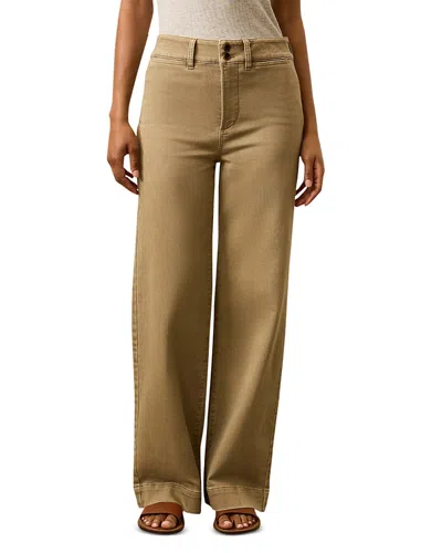 Faherty Stretch Terry Pants In Nude