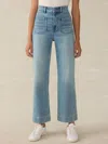 Faherty Stretch Terry Patch Pocket Ankle Pants In Eastern Shore Wash