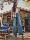 Faherty Stretch Terry Patch Pocket Ankle Pants Wash In Riverton