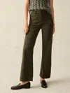 Faherty Stretch Terry Patch Pocket Pants In Forest Olive