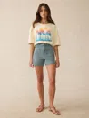 Faherty Stretch Terry Patch Pocket Short