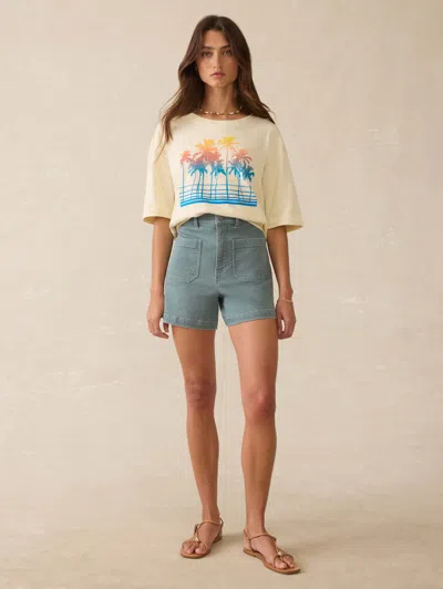 Faherty Stretch Terry Patch Pocket Short