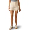 Faherty Stretch Terry Patch Pocket Shorts In Neutral