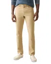 Faherty Stretch Terry Slim Fit Pants In Neutral