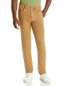Faherty Stretch Terry Slim Fit Pants In Desert Khaki