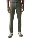 Faherty Terry Five-pocket Stretch Pants In Fall Olive