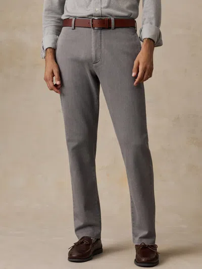Faherty Stretch Terry Trouser Pants In Gray