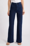 Faherty Stretch Terry Wide Leg Pants