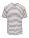 Faherty Sunwashed Regenerative T-shirt In Multi