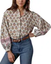 Faherty Suki Blouse In Multi