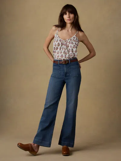 Faherty Suki Cami In Blue