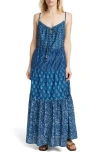 Faherty Sun Chaser Maxi Dress In Sunburst Mix