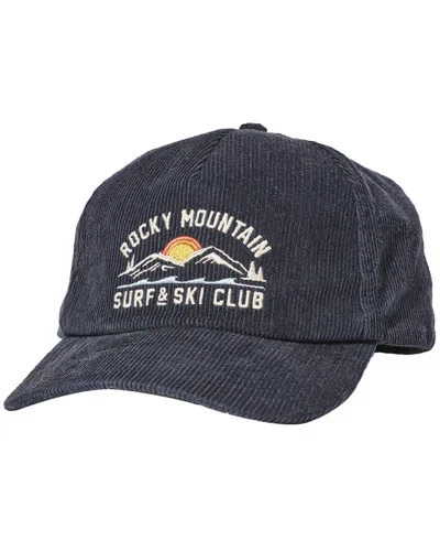Faherty Sun Rays Corduroy Hat In Blue