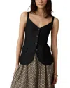 Faherty Sun Strider Milo Vest In Black
