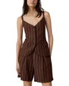 Faherty Sun Strider Milo Vest In Brown