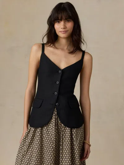 Faherty Sun Strider Milo Vest In Multi