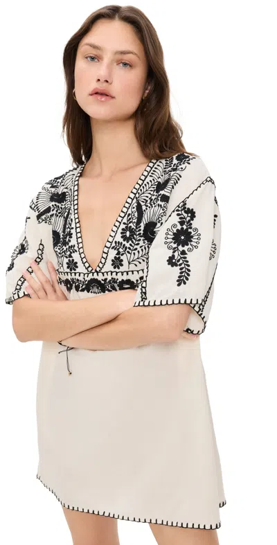 Faherty Sunday Dress Natural