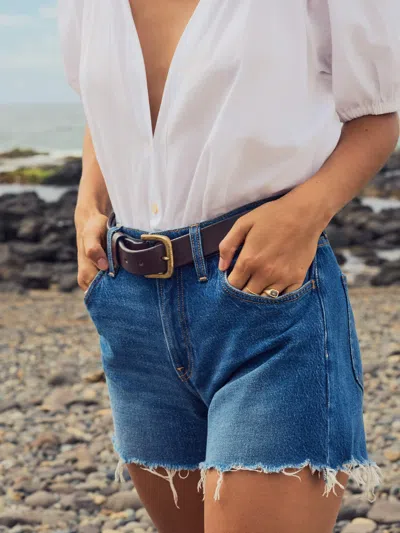 Faherty Sundrift Denim Short In Multi
