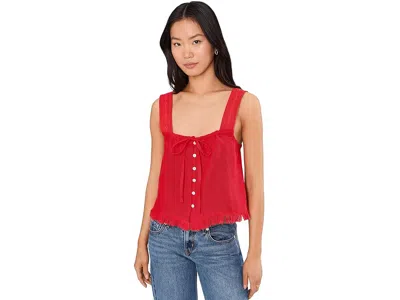 Faherty Sunny Top In Red