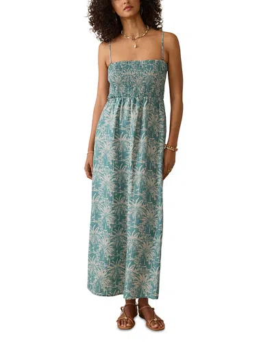 Faherty Sunrise Smocked Dress