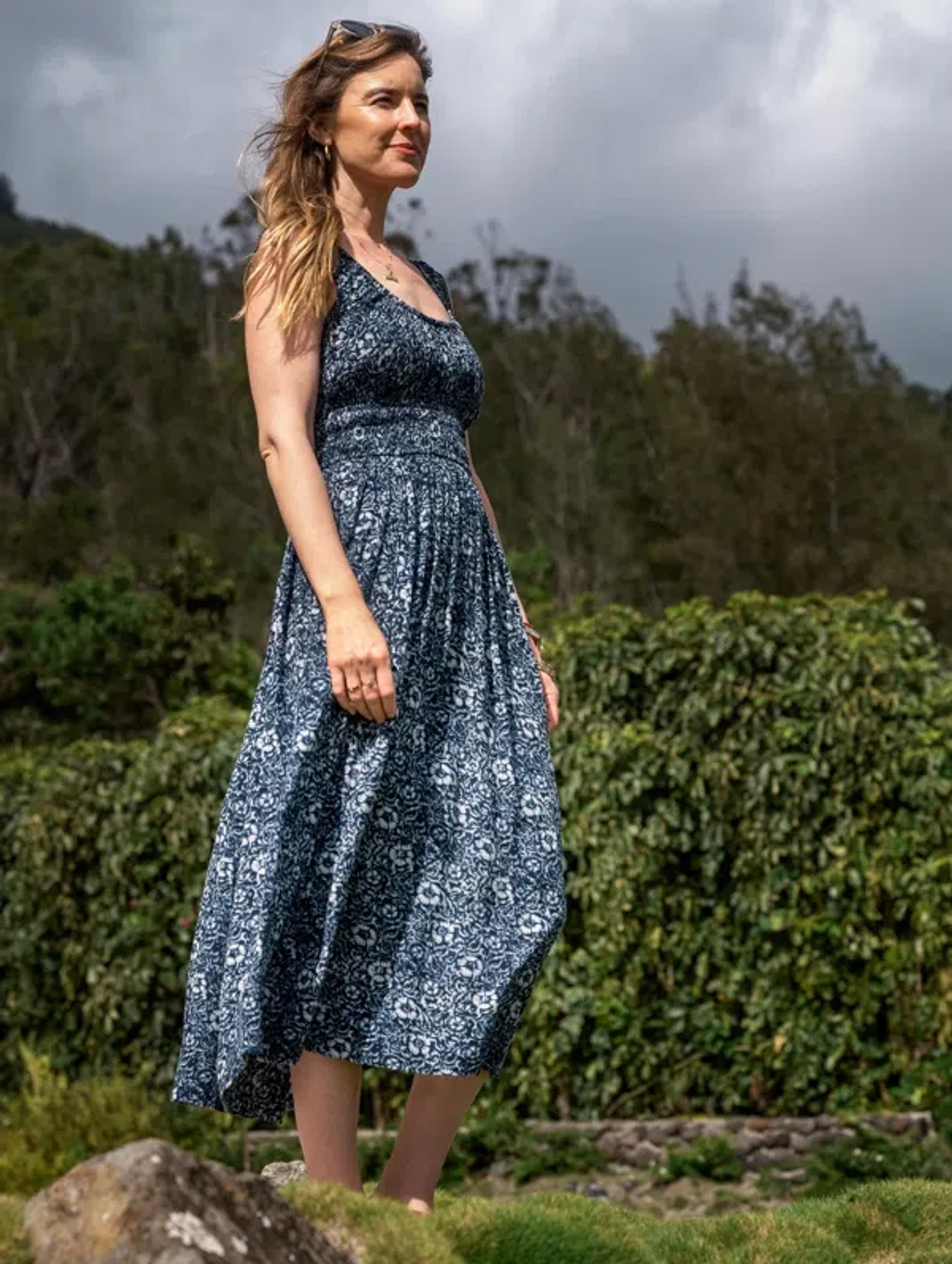 corset flare midi dress Square Neck Corset Midi Dress | Vintage 50s Fit & Flare Cocktail Gown