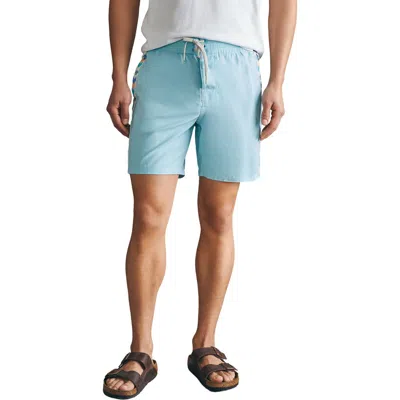 Faherty Sunwashed Board Shorts In Bethesda Blue
