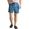 Faherty Sunwashed Board Shorts In Majolica Frosty Bloom