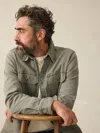 Faherty Sunwashed Cpo In Aspen Olive