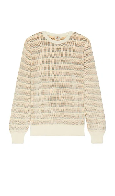 FAHERTY SUNWASHED CREW NECK SWEATER