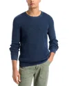 Faherty Sunwashed Crewneck Sweater In Blue