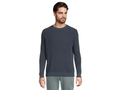 Faherty Sunwashed Crewneck Sweater In Gray