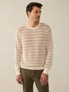 Faherty Sunwashed Crewneck Sweater In Desert Hills