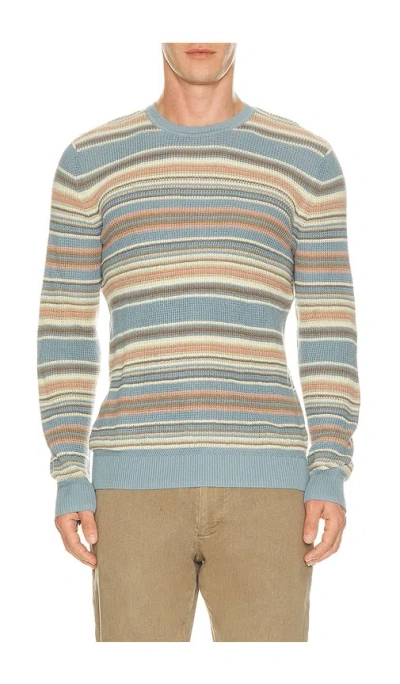 Faherty Sunwashed Crewneck Sweater In Multi