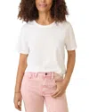 Faherty Sunwashed Essential Tee In White